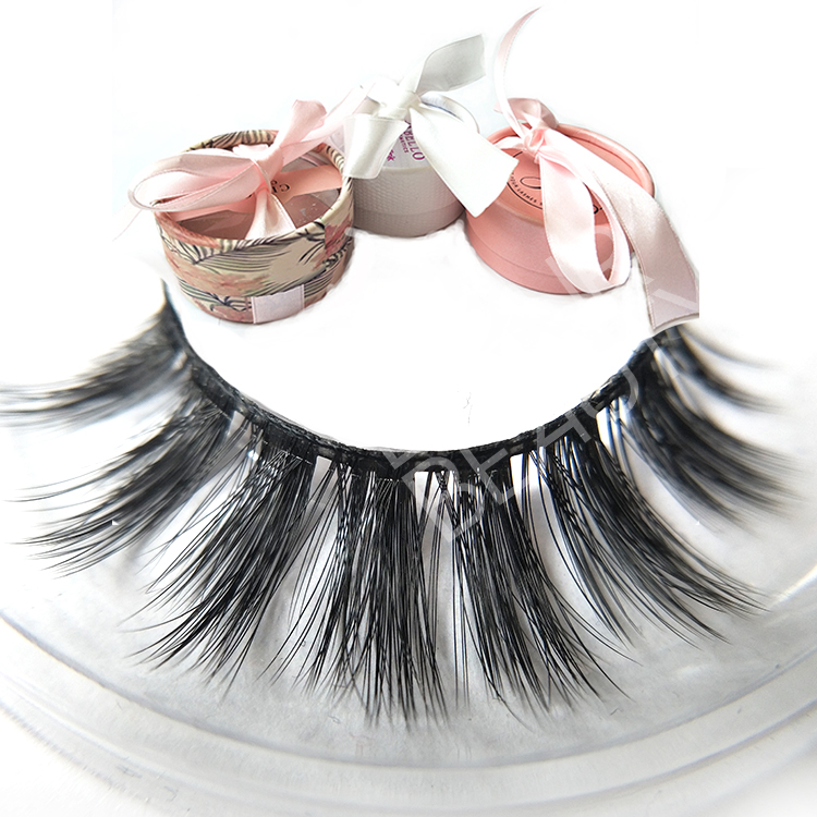 Private Label luxury 3D Faux Mink Eyelashes wholesale China EL76